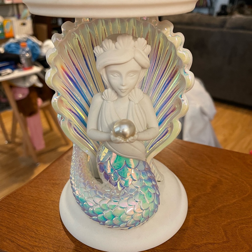 Mermaid candle holder